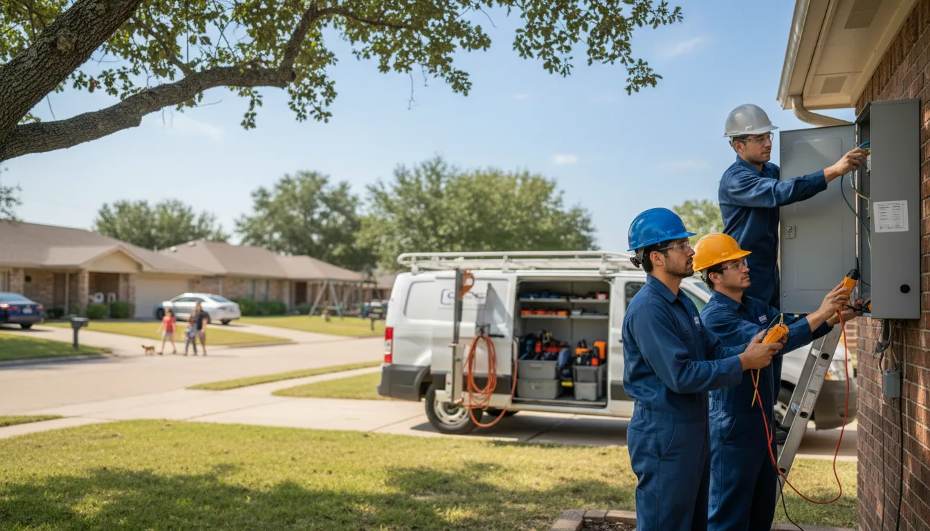 Certified electrician providing emergency electrical services in Inkster, ND